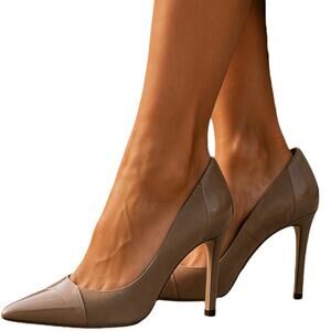 Jessica Simpson Women's Chai Latte Poali Pointed‎ Toe Pump Size 8.5 M